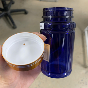 ขวดยาเม็ดพลาสติก PET พร้อมฝาเกลียวสำหรับใส่วิตามินแคปซูลขวดยาใสสำหรับ250cc - Product Image 2