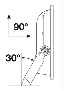 Proiettore LED da esterno, bianco, 20W, 4000K, IP65 (Ledvance 097506) - Product Image 4