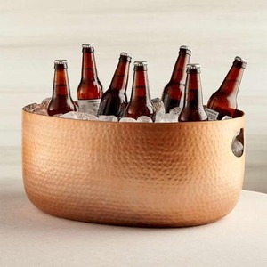Cubos de hielo de cobre económicos con un diseño elegante y un aislamiento superior perfectos para mantener las bebidas frescas en los eventos - Product Image 4
