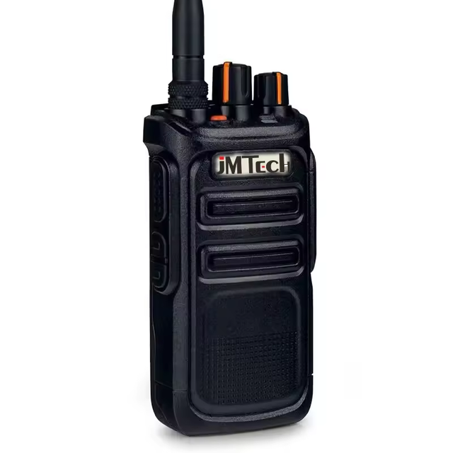 JMTech 10W High Power Walkie Talkie IP67 Waterproof UHF/VHF Single Band Long Talk Range Two Way Radio  Transmitter 10w