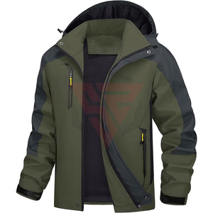 Chaqueta Softshell para Hombre, Venta Caliente, OEM ODM |   Chaqueta Cortavientos Impermeable de Invierno de Alta Calidad, Estilo Urbano, con Capucha, Personalizable - Product Image 5