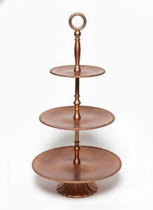 Nuevo Soporte de Exhibición de Cupcakes de 3 Niveles, de Metal Dorado, Elegante y de Lujo, para Decoración de Mesa de Postres en Bodas y Fiestas - Product Image 4