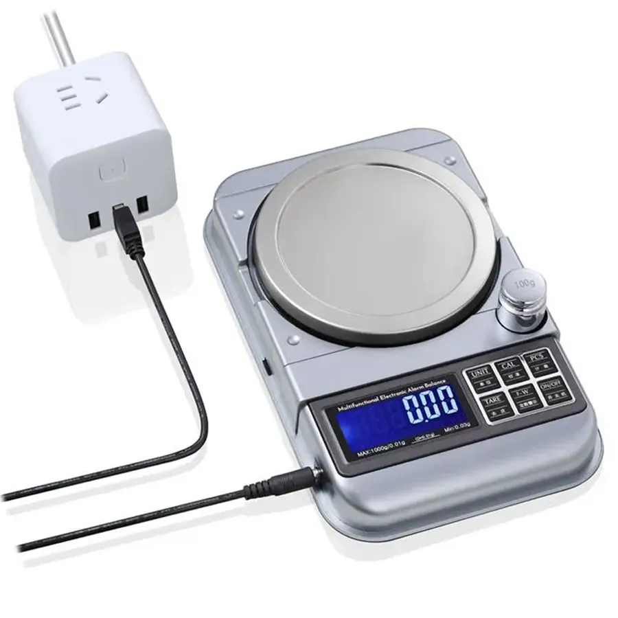 BL-X(A) 100g/200g/500g/800g/1000g/1500g Rechargeable Digital Portable Metal Surface Weight Scale