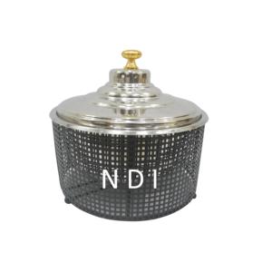 Cazuelas de diseño hecho a mano, olla para servir, vajilla para fiesta de boda, catering, acabado personalizado, olla caliente de acero inoxidable - Product Image 1