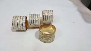 Stylish <b>Metal</b> Napkin <b>Rings</b> <b>for</b> Weddings Holidays & Everyday Use Elevate Your Table Decor - Product Image 3