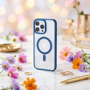 Funda de Teléfono de Lujo en Color Puro, TPU+PC, para 17 Air 16 15 14 <span class=keywords><strong>13</strong></span> 12 Pro Max, Magnética, Antigolpes, Antihuellas, Cubierta Trasera - Product Image 1