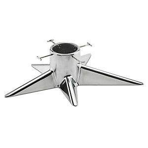 Elegante Jolly Anchor Metal Tree Stand Robusto Holiday Decor Esencial para Navidad - Product Image 2