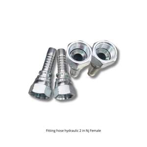 Manguera hidráulica de acero al carbono hembra NJ de 2 pulgadas de alta calidad, accesorios de herramientas industriales de alta resistencia, OEM disponible - Product Image 3