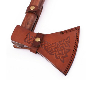 Wholesale Customized High Quality OEM ODM Service Handmade Damascus Steel <b>Axe</b> with Wood <b>Handle</b> Forged Industrial Grade Hunting - Product Image 4