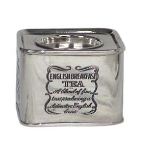 Pure Brass Silver Classic Round Custom Logo Handcrafted Coffee & <b>Tea</b> Storage <b>Canister</b> with Lid Durable BPA Free - Product Image 6