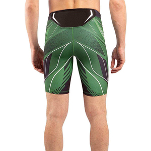 Pantalones cortos de compresión informales para hombre, ropa de gimnasio OEM personalizada, estampado personalizado, patrón sólido para entrenamiento físico, suministro al por mayor - Product Image 3