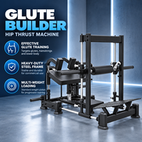 Machine de poussée de hanche BN Gym Center pour entraînement complet des fessiers, avec conception ergonomique et coussin de protection