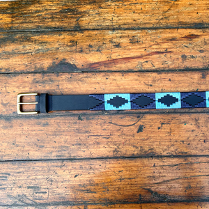 Cinturón de cuero de búfalo de agua estilo Polo de calidad superior 100% para hombres y mujeres, hebilla de latón macizo de hilo ceroso, 35MM de ancho, resistente y duradero - Product Image 4