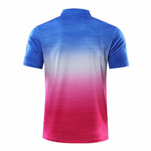 Camisas Polo para Hombre con Patrón Sólido, Manga Corta, Tejido de Punto, Camisa Deportiva Transpirable de Algodón y Elastano, Logotipo de Diseñador - Product Image 4