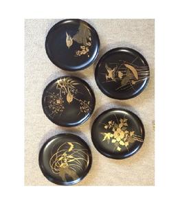 Best New Design Acacia Wood Mop Inlay Serving Tray <b>Chocolate</b> Indian Mother Pearl Tray with Acrylic Jar Mop Tray Stone Coasters - Product Image 3