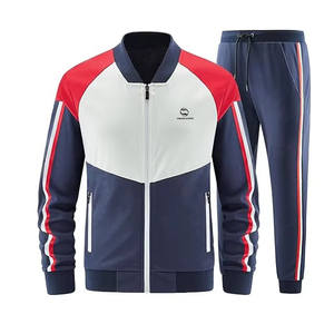 Conjuntos de chándal personalizados de otoño e invierno de manga larga con logotipo personalizado bordado de alta calidad - Product Image 2