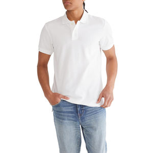 Nuevo diseño impreso de moda para hombres Polos de manga corta diseños personalizados Logo bordado impreso gótico Polo - Product Image 3