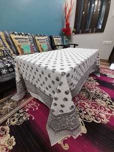 Mantel de algodón con estampado de bloques de diseño Floral exquisito indio, bodas, fiestas, banquetes, fabricante, mantel de cena impreso - Product Image 6