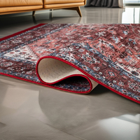 Tapis en tissu chenille turc pour adolescents et enfants, personnalisé OEM, anti-GSM, abstrait, moderne, pour l'exercice, le camping et le salon