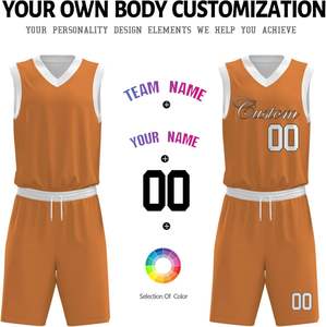Maillot de basket-ball personnalisé pour hommes, vêtements de sport à impression sublimée, ensemble design respirant, uniforme de basket-ball personnalisable - Product Image 5