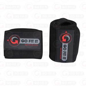 Venta al por mayor mejores muñequeras para entrenamiento de gimnasia levantamiento de pesas correa de mano soporte Fitness material de neopreno - Product Image 2