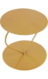 Le séparateur d'espacement de gâteau en métal de forme de coeur tient le support décoratif de gâteau de niveau - Product Image 4