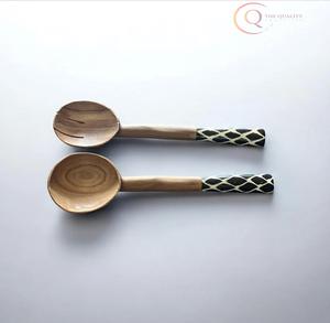 Juego de Cubiertos de Madera para una Vida Sostenible, Utensilios Naturales Libres de Plástico para Hogares Conscientes y un Estilo de Vida Ecológico - Product Image 6