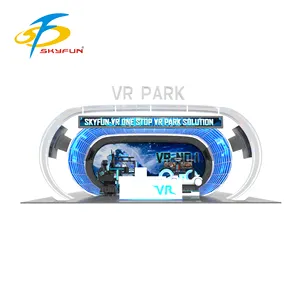 VR眼镜造型设计商城中庭全案虚拟现实游戏中心vr主题乐园