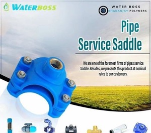 "Té de selle de tuyau en fonte ductile haute pression pour tuyau en PVC avec branche vissée" - Product Image 3