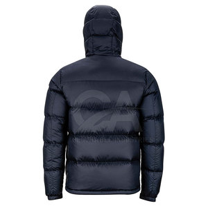 Nueva y elegante chaqueta de burbujas acolchada cálida en blanco para hombre, chaqueta acolchada de moda de alta calidad para exteriores de invierno para hombre - Product Image 2