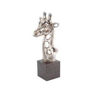 Décor de table luxueux noir et argent creux girafe Sculpture vente en gros maison hôtel bureau décor et cadeau à prix abordable - Product Image 2