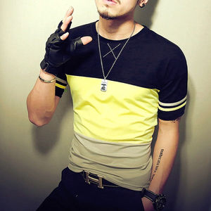 T-shirts pour hommes en coton 100% vierge, personnalisables avec votre logo de marque, vente en gros, t-shirts décontractés pour hommes - Product Image 6