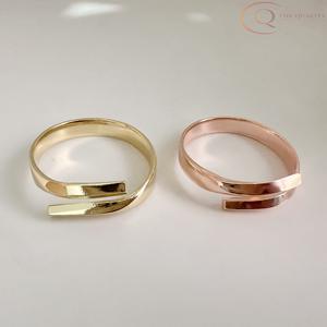 Anneau de serviette en métal aluminium de qualité supérieure, plaqué or, qualité supérieure, luxueux, pour mariage, en stock, écologique - Product Image 6