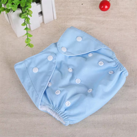 Couche-culotte bébé imperméable en tissu, réglable et lavable