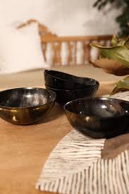 อุปกรณ์รับประทานอาหารฮอร์นตกแต่งบ้านชามสลัดฮอร์นหรูหราชามผสมสลัดและเสิร์ฟชามผลไม้ที่สร้างสรรค์แบบกำหนดเอง - Product Image 6