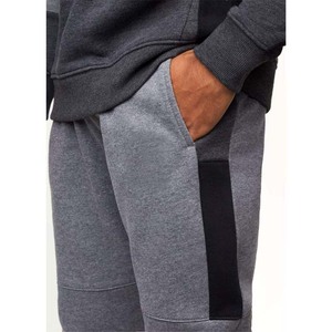 เสื้อกันหนาวมีฮู้ดสำหรับผู้ชายเสื้อมีฮู้ดผ้าคอตตอนสีตัดกันทรงโอเวอร์ไซส์มีซิปสำหรับ100% - Product Image 6