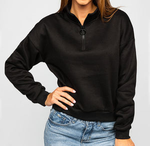 Sweatshirts pour femmes de haute qualité Offre Spéciale sérigraphie personnalisée style hiver sweatshirts décontractés pour femmes - Product Image 4