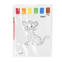 8 Pósters de Animales Adorables Impresos con Serigrafía en Papel Couché para Niños