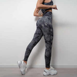 Wholesales High Waist Scrunch <b>Butt</b> <b>Lift</b> Workout Tight Yoga Pants Ruched Booty Sport Seamless Yoga <b>Leggings</b> for Women Capris - Product Image 4