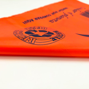 พิมพ์โลโก้แบบย่อยสลายได้ถุงของชำพลาสติกบรรจุภัณฑ์อาหารโพลีเอสเตอร์รีไซเคิลได้ - Product Image 4