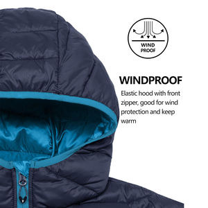 Chaqueta Acolchada Impermeable y Cortavientos de Alta Calidad para Hombre, Estilo Casual, Cuello Alto, Diseño Sólido, para Exteriores, 2026 - Product Image 5