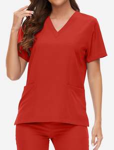 Ensembles de gommage unisexe 190 GSM coton polyester tissu médical uniformes d'hôpital impression de logo personnalisé en gros - Product Image 5