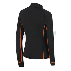 Camisa de equitación de compresión Premium capa base térmica diseñada para máxima comodidad durante el entrenamiento en clima frío a la venta - Product Image 4