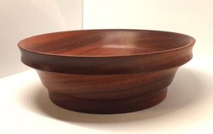 Walnut Wooden <b>Bowl</b> Valentine Gift Dark Wood <b>Heart</b> - Product Image 2
