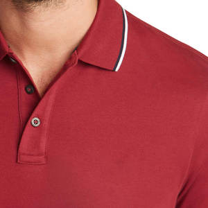 Camiseta Polo de Negocios para Hombre, Corte Ajustado, Algodón Cómodo, Camiseta Polo Informal para Hombre, Algodón Suave, Manga Corta de Verano - Product Image 4