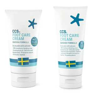 CCS Antibiotic Hypoallergenic Foot Lotion 175ml & 60ml Effective Dry Skin and Cracked Heel Repair Moisturizing - Product Image 1