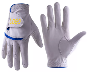 Gants de golf en cuir véritable violet pour droitier, antidérapants, fermeture auto-agrippante, pour hommes, usage sportif, KATBROS INDUSTRY MP-GOLFG-016, imperméables - Product Image 2
