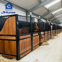 Kits de conception avancés Installation efficace Connexion facile mobile Stalles pour chevaux Styles de boîtes stables pour chevaux