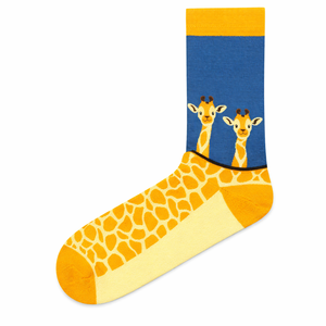 Fabricant de chaussettes fantaisie personnalisées de qualité supérieure en Turquie, chaussettes en coton peigné de haute qualité, à motifs colorés, pour hommes et femmes, DIY - Product Image 1