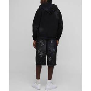 Nueva moda con cremallera hasta las sudaderas con capucha de los hombres Casual de manga larga de algodón mezclado cálido Streetwear sudaderas con capucha - Product Image 5